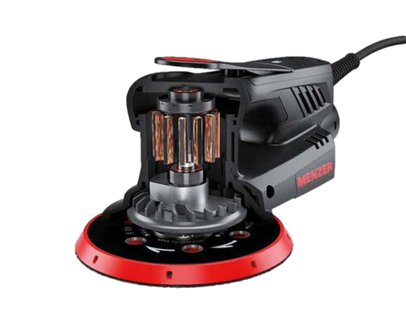 MENZER MIMOŚRODOWA SZLIFIERKA ELEKTRYCZNA ETS 150 2.5 W WALIZCE MR319060000