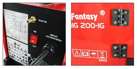 FACHOWIEC PÓŁAUTOMAT SPAWALNICZY 2W1 TWINMIG 200A-IG MIG/MAG/FCAW/MMA WELDER FANTASY