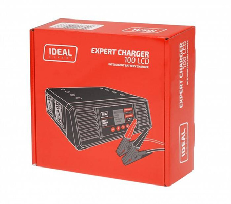 IDEAL PROSTOWNIK EXPERT CHARGER 100 LCD 12V