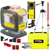 NIVEL SYSTEM LASER KRZYŻOWY CL4D-R BLUETOOTH + SJJ-M1 EX STATYW + CLS4 CZUJNIK + LS24 ŁATA