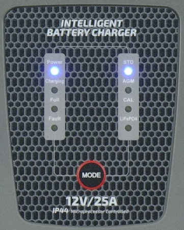 IDEAL PROSTOWNIK EXPERT CHARGER 25 230V 12V 25A + rękawice