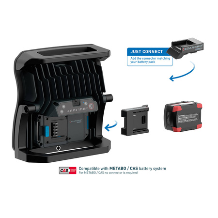 SCANGRIP SG036102C AKUMULATOROWA LAMPA ROBOCZA LED 10000 LM NOVA 10 CONNECT