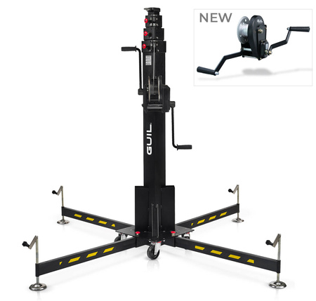 GUIL ELC 785 PODNOŚNIK TELESKOPOWY DO 300KG H 5.22M