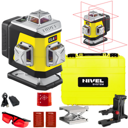 NIVEL SYSTEM LASER KRZYŻOWY CZERWONY CL4R