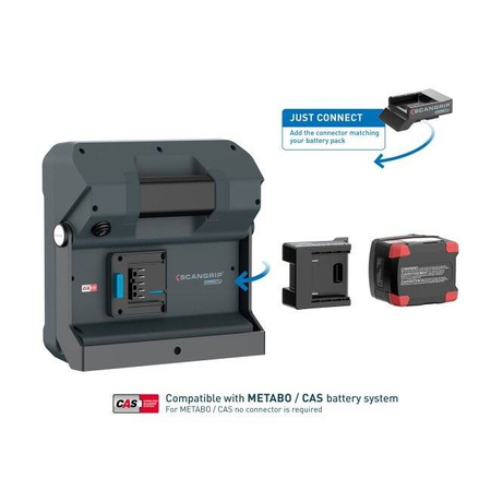 SCANGRIP LAMPA 2000 LM VEGA 2 CONNECT 03.6106C