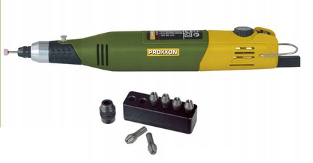 PROXXON PR28430 KOMPLETNY ZESTAW DO FREZOWANIA/WIERCENIA 230/E W WALIZCE Z 34 AKCESORIAMI