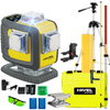 NIVEL SYSTEM LASER KRZYŻOWY CL4D-B BLUETOOTH + SJJ-M1 EX STATYW + LS24 ŁATA + LP36 TYCZKA