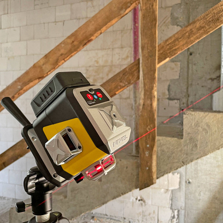 NIVEL SYSTEM LASER KRZYŻOWY CL3R BLUETOOTH + SJJ-M1 EX STATYW + RD800 CZUJNIK