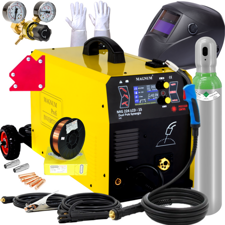 MAGNUM SPAWARKA MIGOMAT MIG 224/15 LCD DUAL PULSE