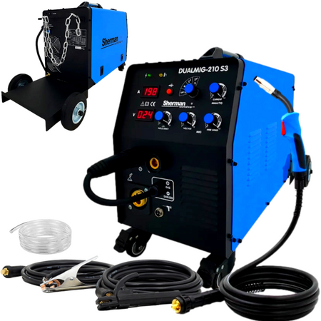 SHERMAN SPAWARKA INWERTOROWA MIGOMAT DUALMIG 210 S3