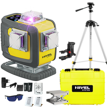 NIVEL SYSTEM LASER KRZYŻOWY CL4D-P Bluetooth + SJJ-M1 EX Statyw