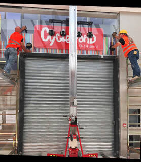 GUIL PODNOŚNIK TOWAROWY TORO B-201/C DO 250KG H 4.00M