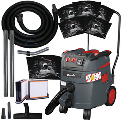 ODKURZACZ PRZEMYSŁOWY STARMIX IPULSE M-1635 SAFE TOP + WORKI PE 25/35 POLIETYLEN 5 SZT