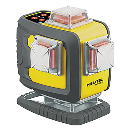 NIVEL SYSTEM LASER KRZYŻOWY CL4D-R BLUETOOTH + SJJ-M1 EX STATYW + RD800 CZUJNIK + LS24 ŁATA + LP36 TYCZKA