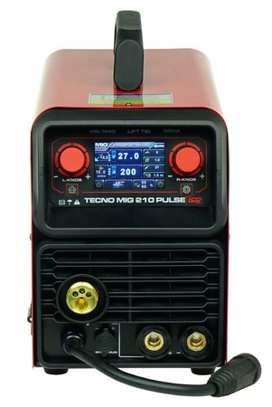 IDEAL TECNO MIG 210 PULSE LCD MIG/TIG/MMA SYNERGIC ALU