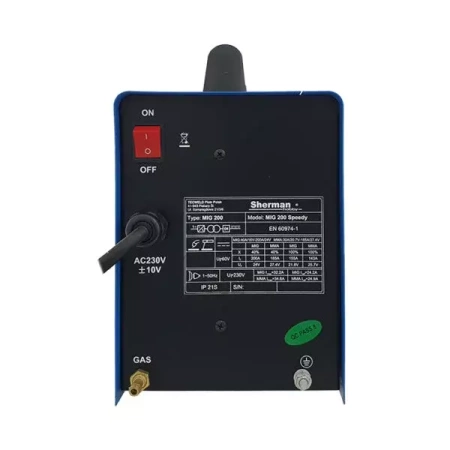 ZESTAW SHERMAN MIGOMAT SPAWARKA INWERTOROWA MIG 200 SPEEDY