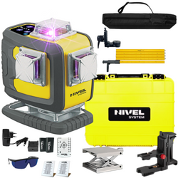 NIVEL SYSTEM LASER KRZYŻOWY CL4D-P Bluetooth + LP-36 TYCZKA