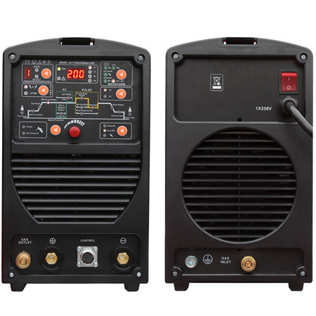 WELDER FANTASY SPAWARKA INWERTOROWA MINI JET TIG AC/DC 200 IGBT + UCHWYT PARKER