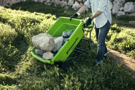 GREENWORKS GR7400007 TACZKA OGRODOWA AKUMULATOROWA 40V G40GC