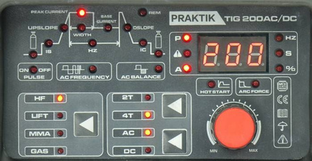 IDEAL SPAWARKA PRAKTIK TIG 200 AC/DC PTIG200AC