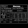 SHERMAN SPAWARKA INWERTOROWA TIG 201 AC/DC