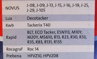 NOVUS ZSZYWKI TYP H 37/8 SUPER TWARDE 5000 SZT