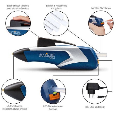 STEINEL ST334109 PISTOLET DO KLEJENIA NEO AKU