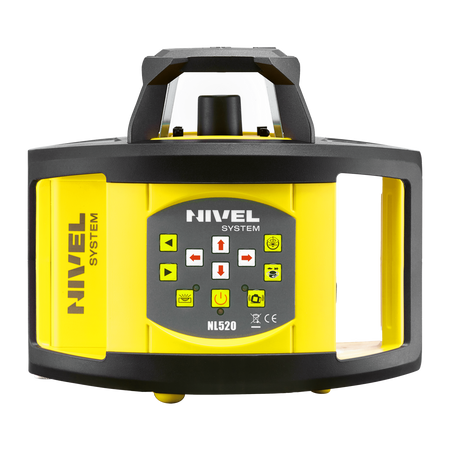 NIVEL SYSTEM NIWELATOR LASEROWY NIVEL NL520 DIGITAL + MC-1D CLAMPS + SJJ32 STATYW + LS24 ŁATA