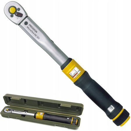 PROXXON PR23349 KLUCZ DYNAMOMETRYCZNY 6 - 30 NM MICROCLICK MC 30, 1/4 CALA