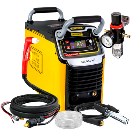 MAGNUM PRZECINARKA PLAZMOWA AIR PLAZMA 85 CHF V2 + DYSZE + ELEKTDY + RĘCKAWICE