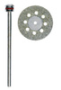 PROXXON PR28846 TARCZA TNĄCA 38 MM DIAMENTOWA PERFOROWANA