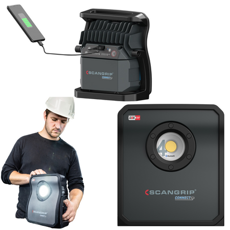 SCANGRIP LAMPA LED 4000 LM NOVA 4 CONNECT
