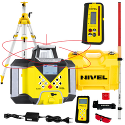 NIVEL SYSTEM NIWELATOR LASEROWY NL720R DIGITAL + SJJ32 STATYW + LS24 ŁATA
