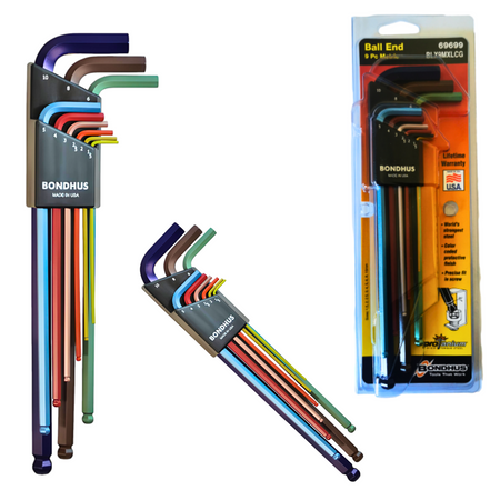 ZESTAW KLUCZY IMBUSOWYCH BONDHUS BO69699