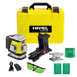 NIVEL ZIELONY MULTI-LASER KRZYŻOWY 3 X 360