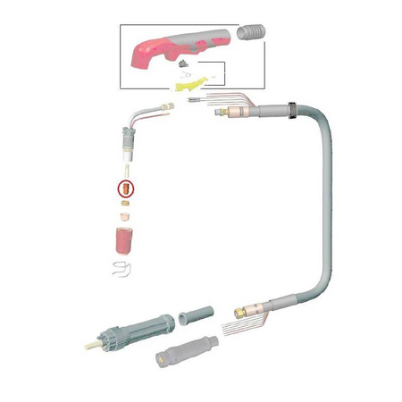 MAGNUM ELEKTRODA UCHWYTU PLAZMY C EP CB-50 W