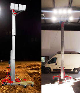 GUIL PODNOŚNIK TOWAROWY TORO B-201/C DO 250KG H 4.00M