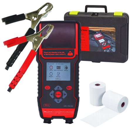 IDEAL TESTER Z DRUKARKĄ BDT7000 WET/EFB/GEL/AGM + WALIZKA