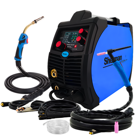 SHERMAN MIGOMAT DIGIMIG 220 LCD MIG/MAG MMA + PRZYŁBICA V7A