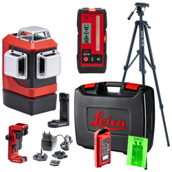 LEICA LINO L6G SET LASER KRZYŻOWY ZIELONY 3X360 + STATYW TRI105 + ODBIORNIK RGR200