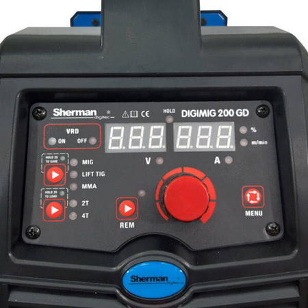 SHERMAN SPAWARKA INWERTOROWA SYNERGICZNA DIGIMIG 200GD