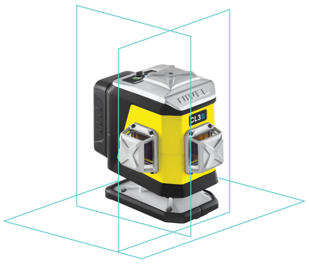 NIVEL SYSTEM LASER KRZYŻOWY CL3B BLUETOOTH + LP-36 TYCZKA