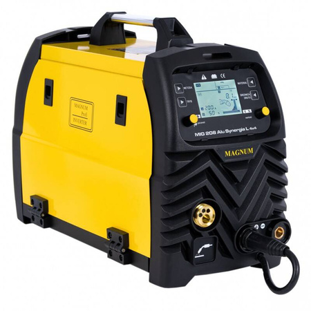 MAGNUM PÓŁAUTOMAT SPAWALNICZY MIG 208 ALU SYNERGIA 4X4 230V 200/60%