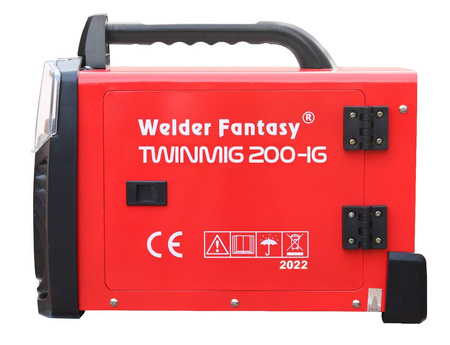 FACHOWIEC PÓŁAUTOMAT SPAWALNICZY 2W1 TWINMIG 200A-IG MIG/MAG/FCAW/MMA WELDER FANTASY