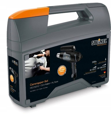 STEINEL HG2120E OPALARKA 2200W + MIERNIK TEMPERATURY HL SCAN