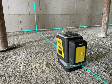 NIVEL SYSTEM LASER KRZYŻOWY NIEBIESKI CL2B + SJJ-M1 EX STATYW + CLS4 CZUJNIK + LS24 ŁATA + LP36 TYCZKA