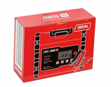 IDEAL PROSTOWNIK PRAKTIK CHARGER 15 LCD 12V