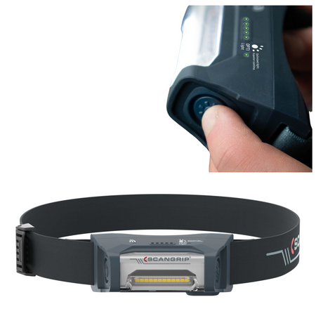 SCANGRIP SG036212 AKUMULATOROWA LATARKA CZOŁOWA LED Z CZUJNIKIEM I-VIEW FORLIFE