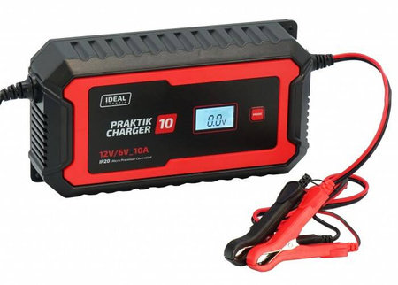 IDEAL PCHARGE10 PRAKTIK CHARGER 10 LCD 6/12V