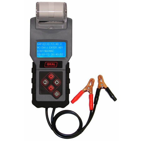 IDEAL BDT4000 TESTER AKUMULATORÓW Z DRUKARKĄ + marker